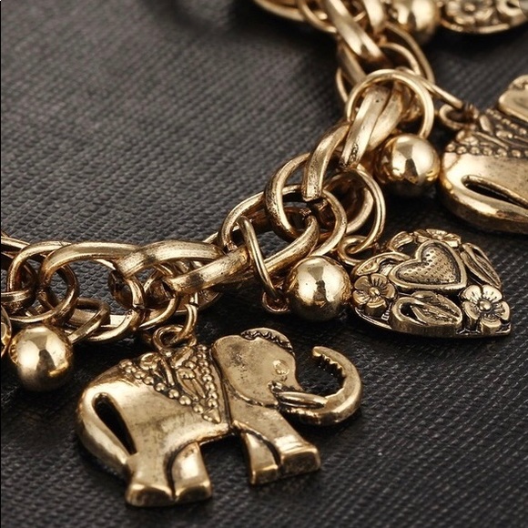 New! Beautiful Elephant Charm Bracelet - Picture 4 of 4